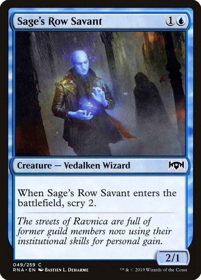 Sage’s Row Savant (49) [RNA] - MTG Single