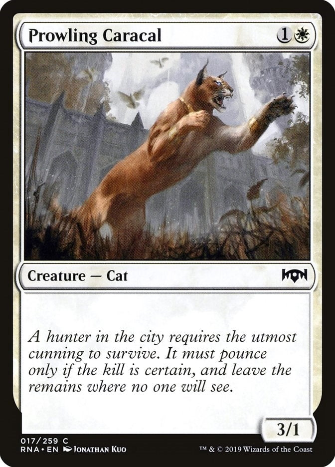 Prowling Caracal (17) [RNA] - MTG Single