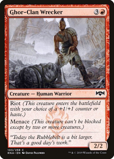 Ghor-Clan Wrecker (103) [RNA]