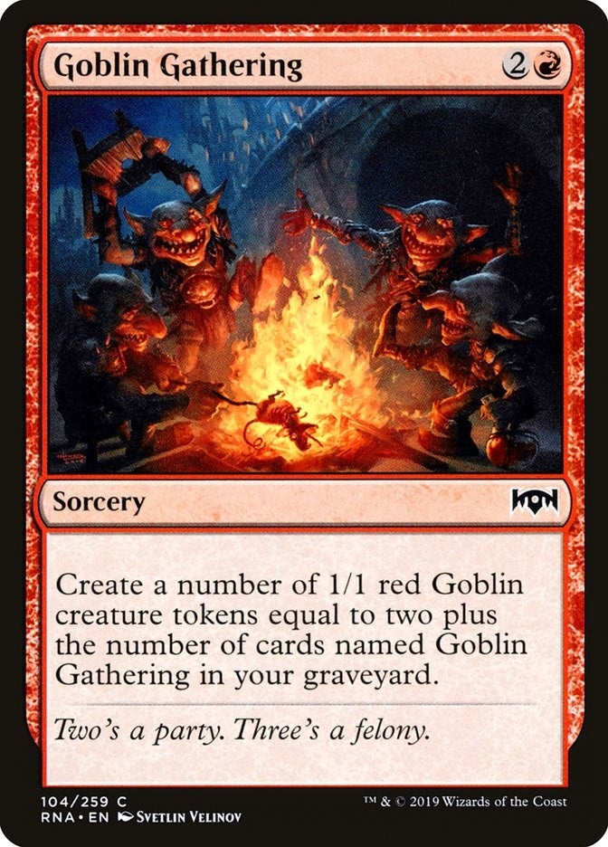 Goblin Gathering (104) [RNA] - MTG Single