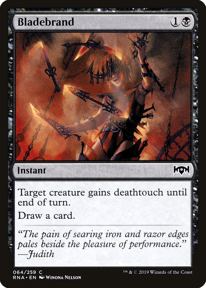 Bladebrand (64) [RNA] - MTG Single