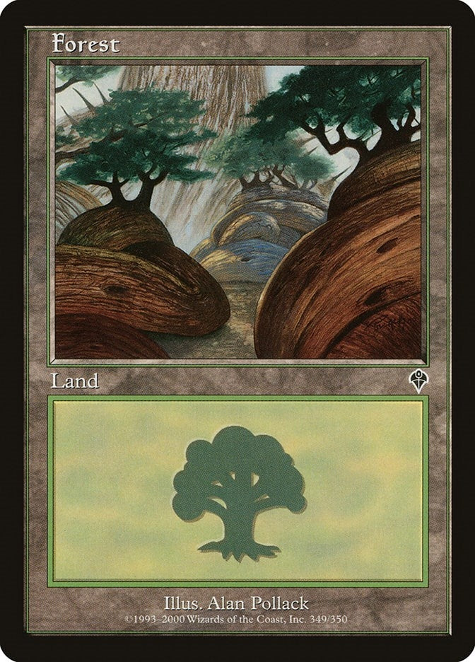 Forest (349) (349) [INV] - MTG Single