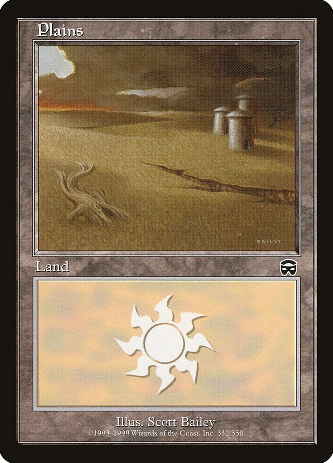 Plains (332) (332) [MMQ] - MTG Single