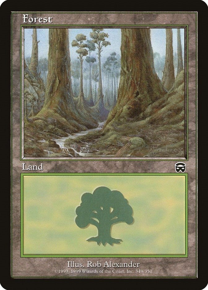Forest (349) (349) [MMQ] - MTG Single