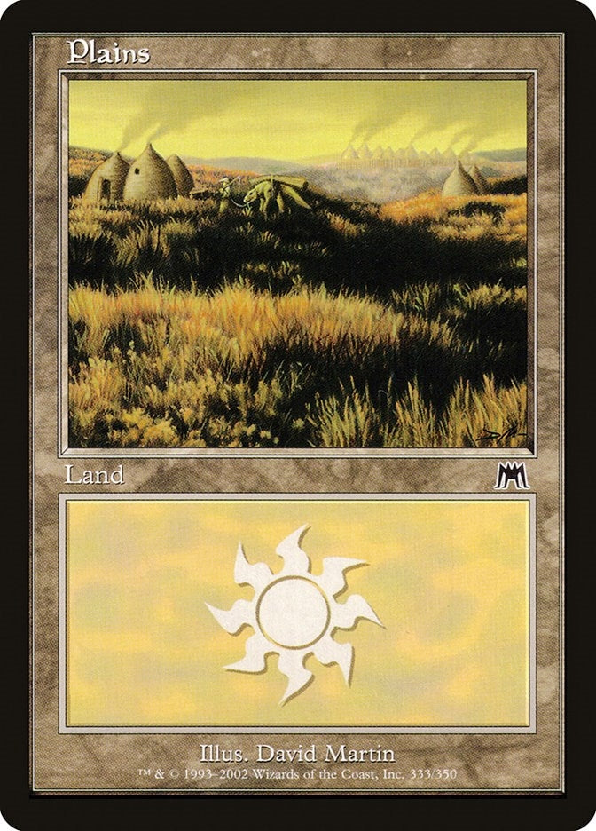 Plains (333) (333) [ONS] - MTG Single