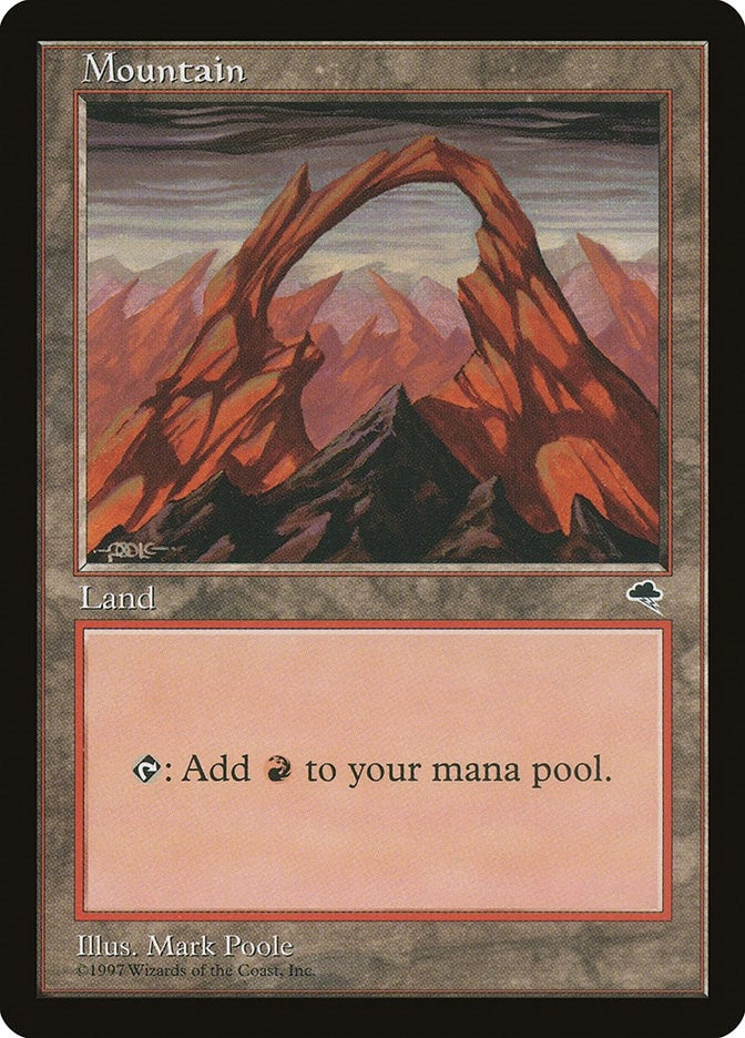 Mountain (Joined) (345) [TMP] - MTG Single