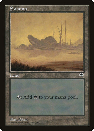 Swamp (Boulder) (341) [TMP] - MTG Single
