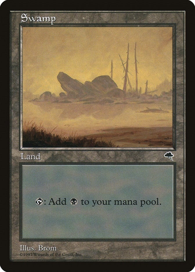 Swamp (Boulder) (341) [TMP] - MTG Single