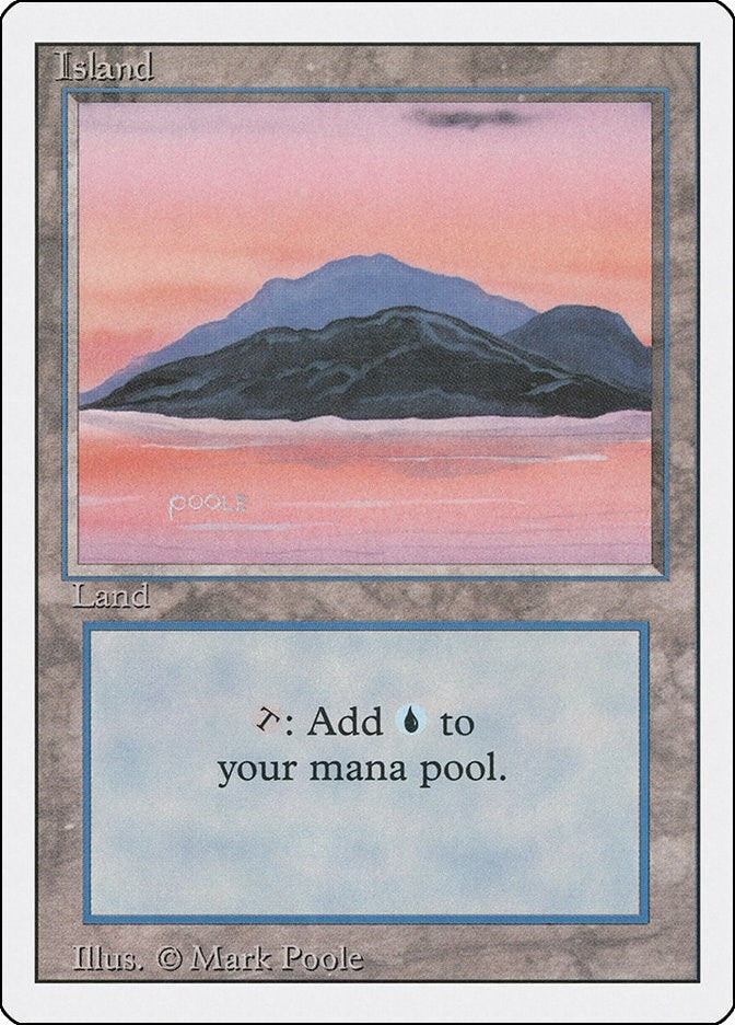 Island (C) (289) [3ED] - MTG Single