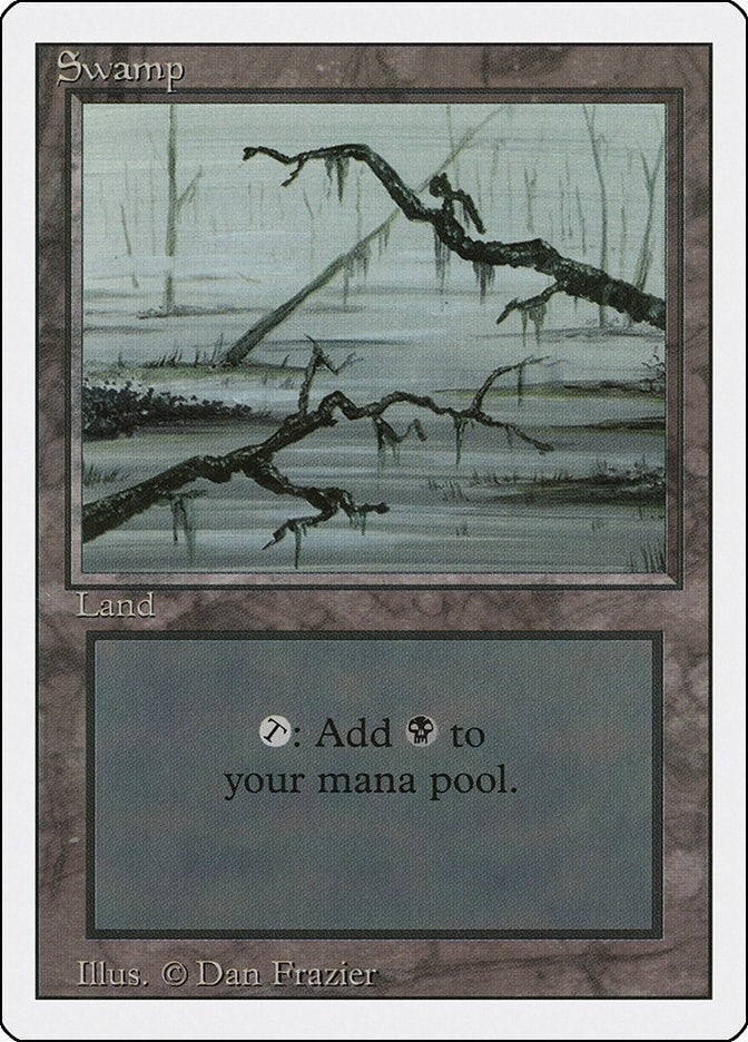Swamp (C) (300) [3ED] - MTG Single