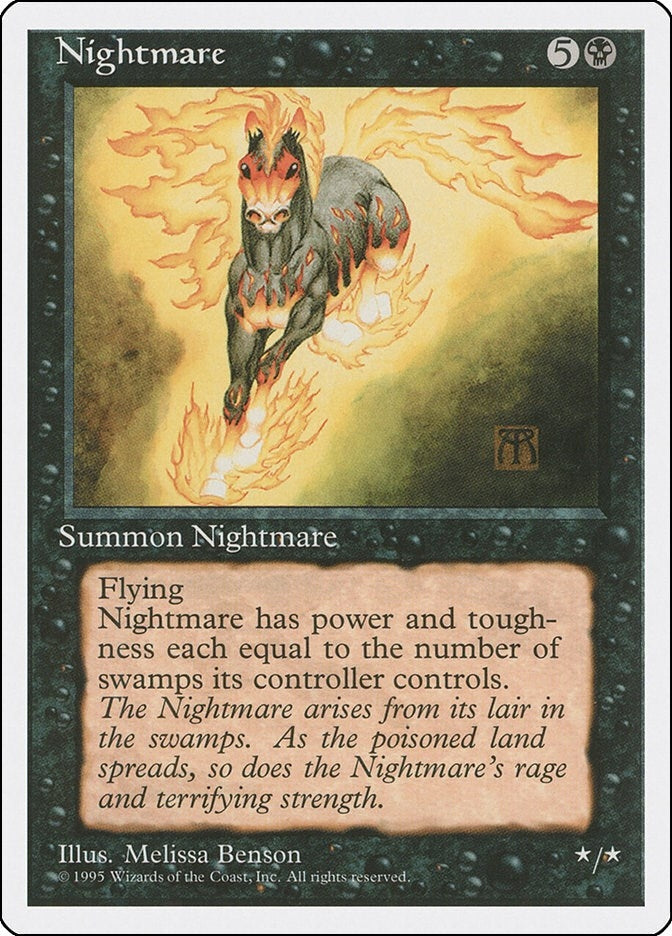 Nightmare [4ED] - MTG Single
