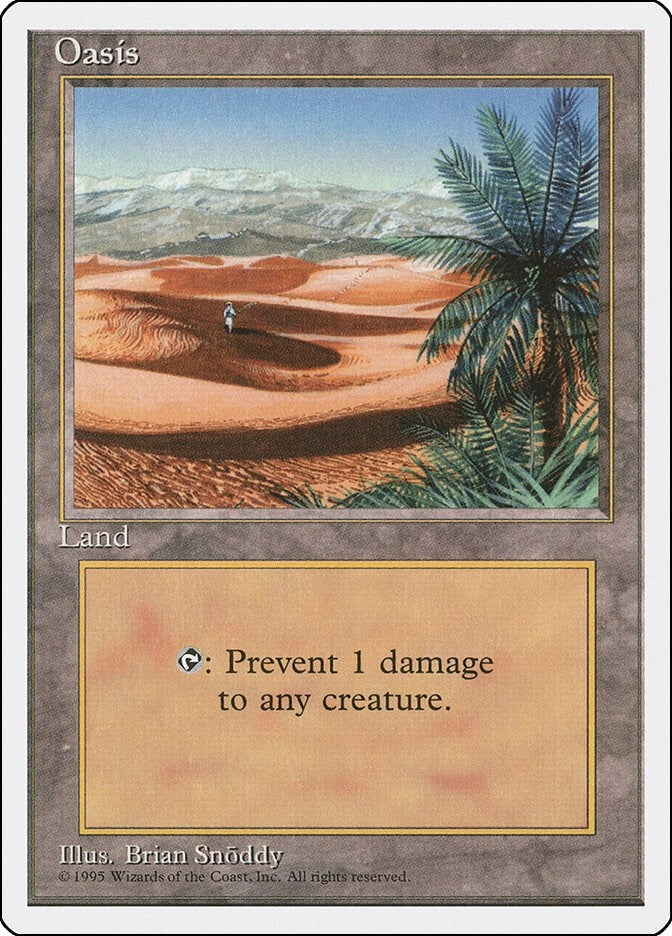 Oasis [4ED] - MTG Single