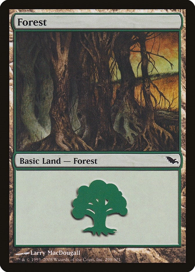 Forest (298) (298) [SHM] - MTG Single