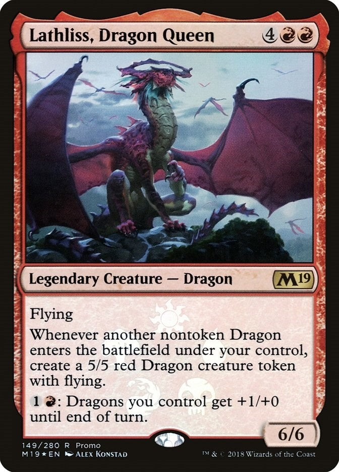 Lathliss Dragon Queen (149) [MEDIA] - MTG Single