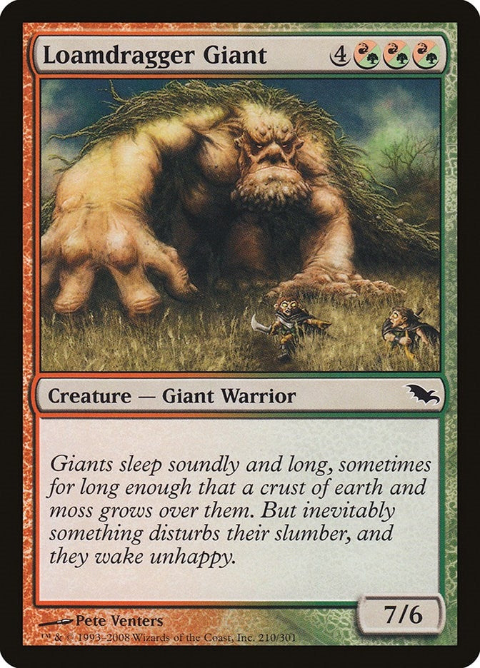 Loamdragger Giant (210) [SHM] - MTG Single