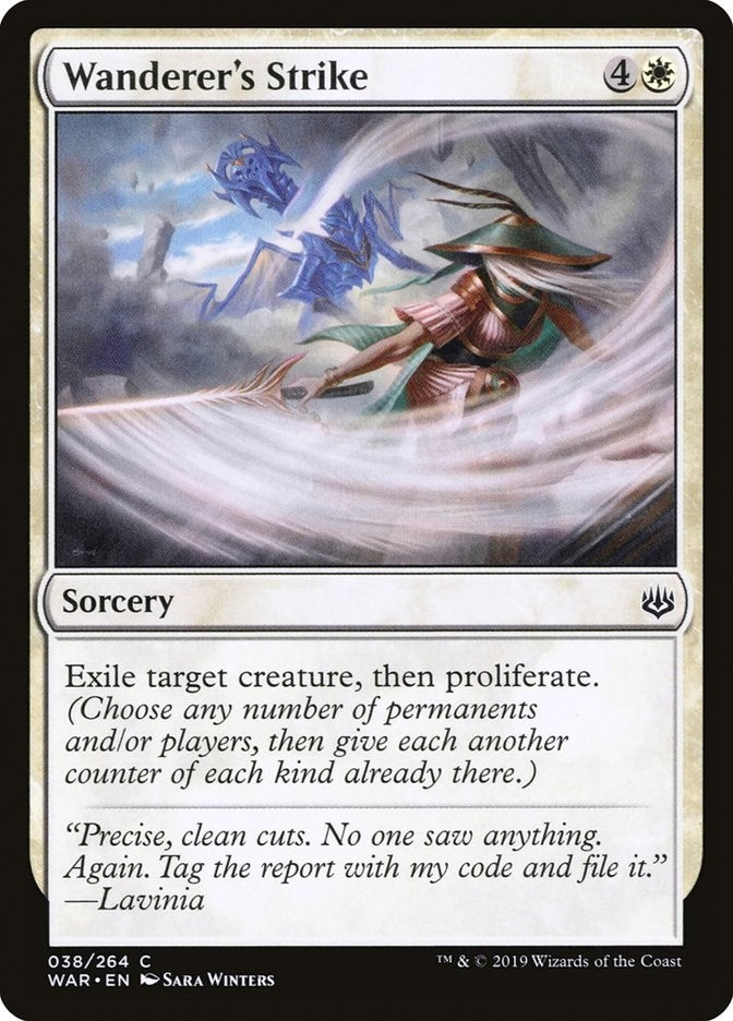Wanderer’s Strike (38) [WAR] - MTG Single
