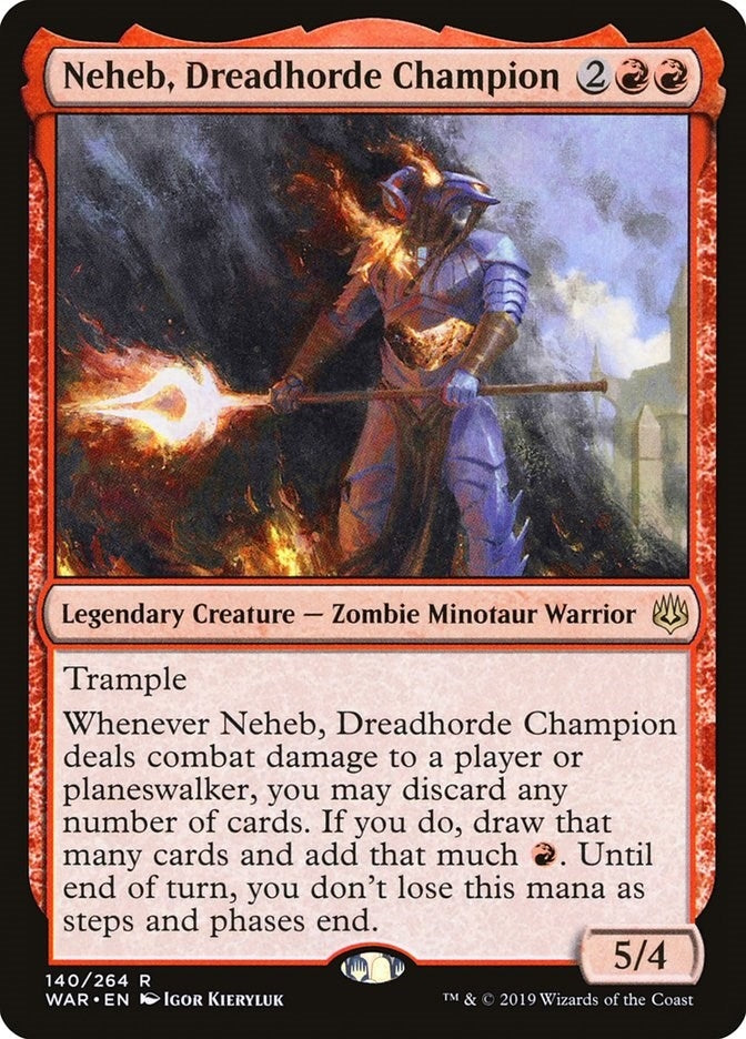 Neheb Dreadhorde Champion (140) [WAR] - MTG Single