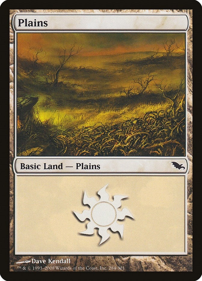 Plains (284) (284) [SHM] - MTG Single