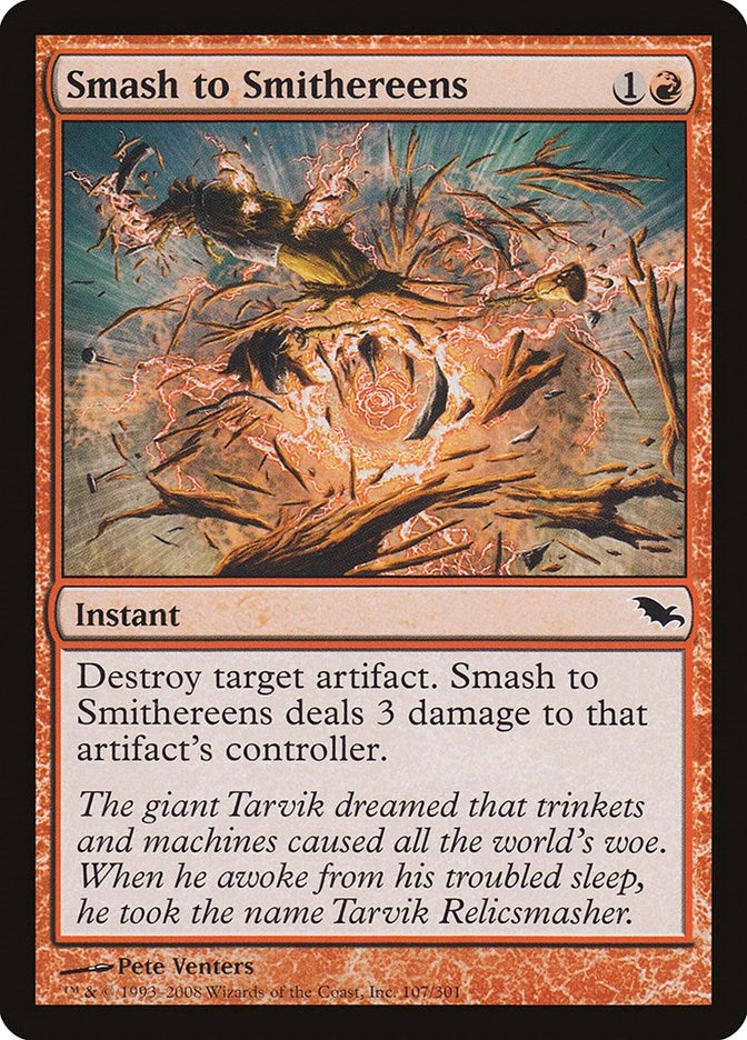 Smash to Smithereens (107) [SHM] - MTG Single