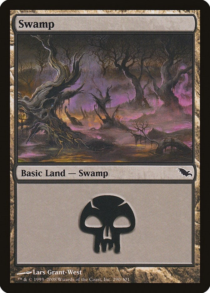 Swamp (290) (290) [SHM] - MTG Single