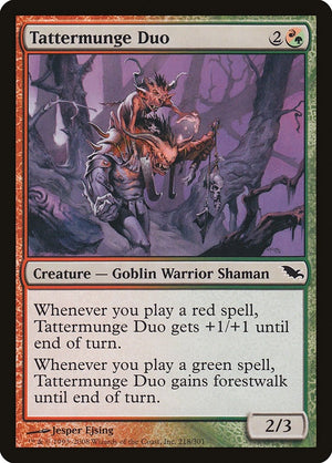 Tattermunge Duo (218) [SHM] - MTG Single