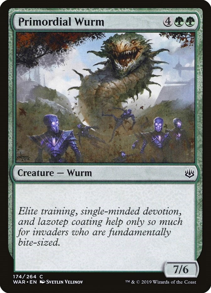 Primordial Wurm (174) [WAR] - MTG Single