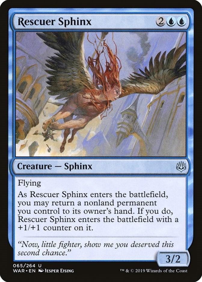 Rescuer Sphinx (65) [WAR] - MTG Single