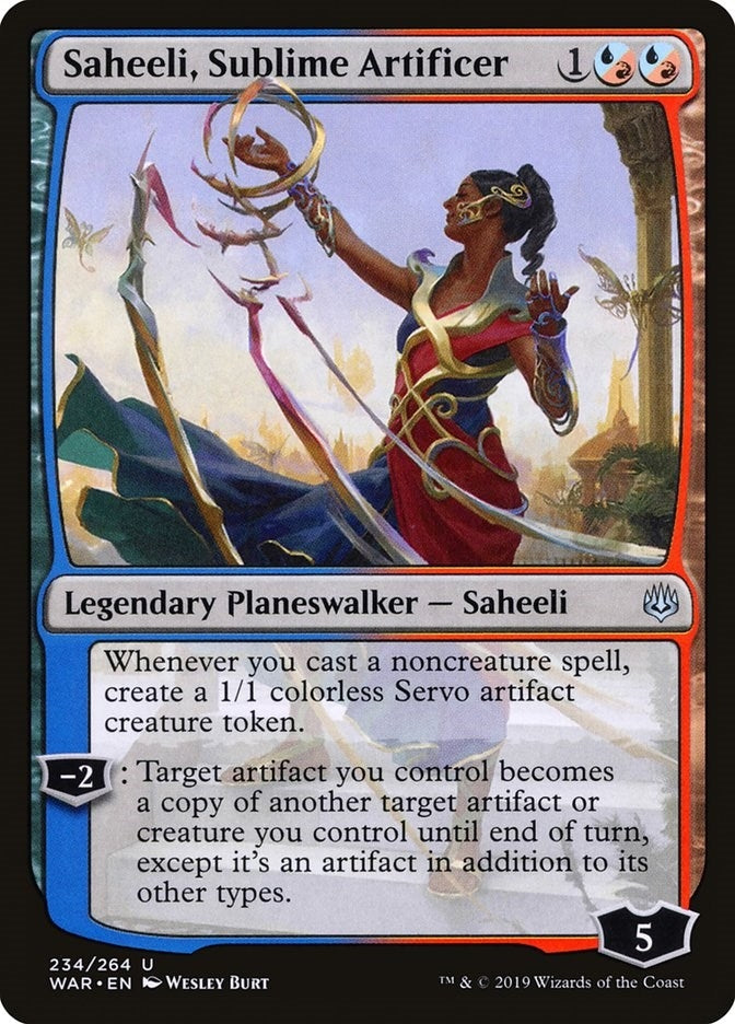 Saheeli Sublime Artificer (234) [WAR] - MTG Single
