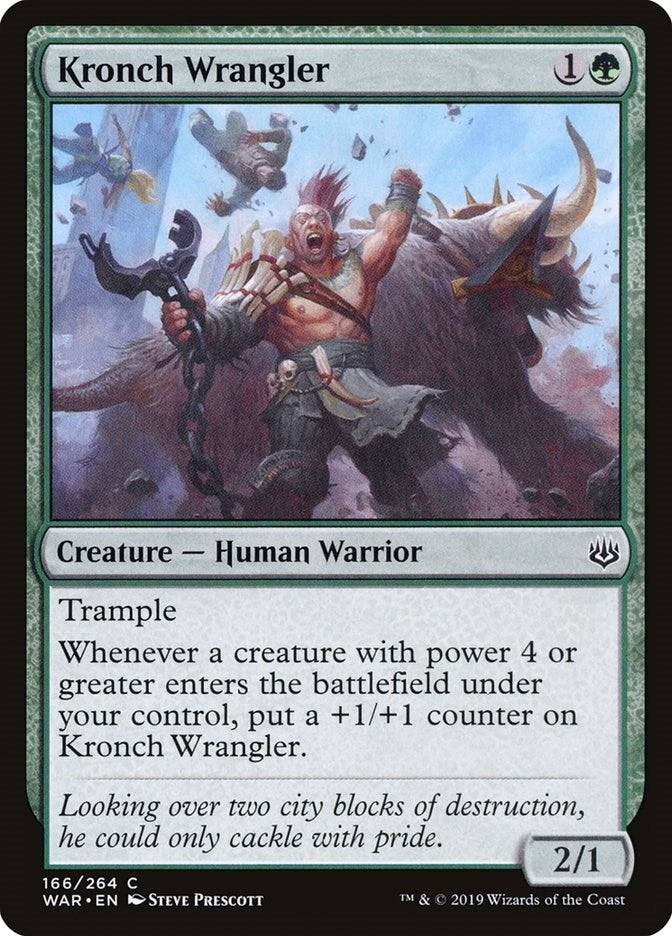 Kronch Wrangler (166) [WAR] - MTG Single