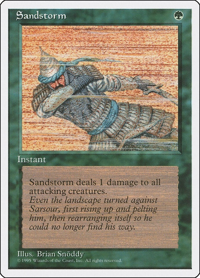 Sandstorm [4ED] - MTG Single