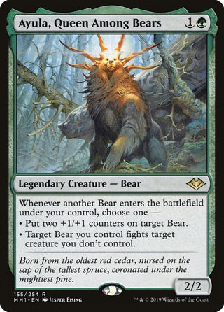 Ayula Queen Among Bears (155) [MH1] - MTG Single