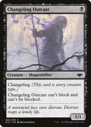 Changeling Outcast (82) [MH1] - MTG Single