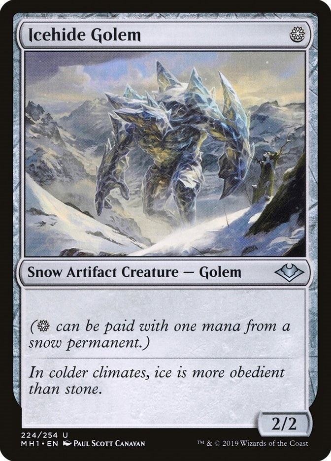 Icehide Golem (224) [MH1] - MTG Single