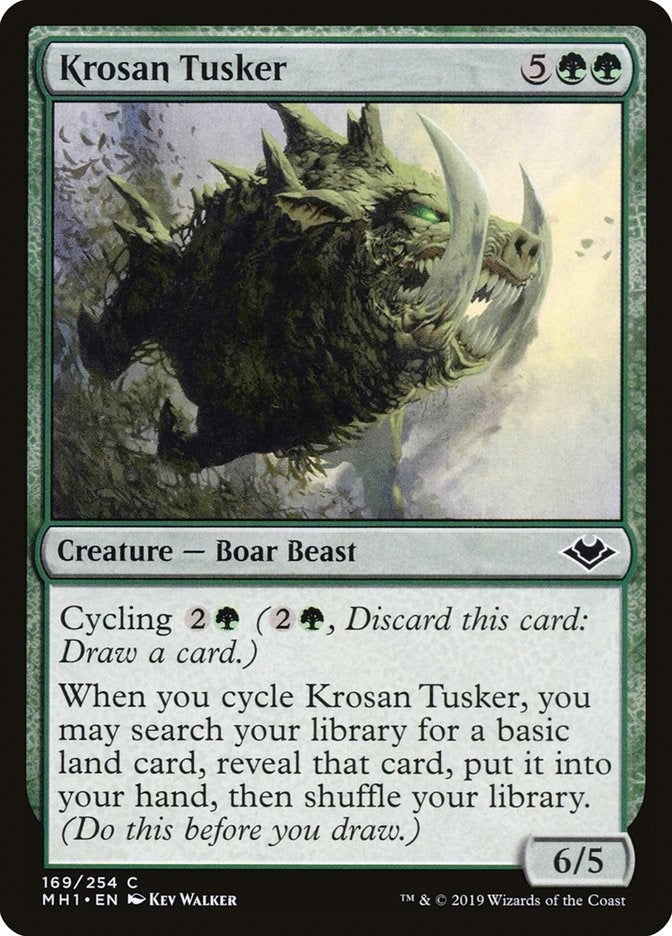 Krosan Tusker (169) [MH1] - MTG Single