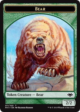 Bear Token (011) (0) [MH1] - MTG Single