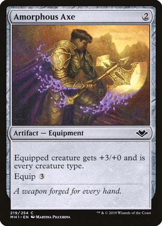 Amorphous Axe (219) [MH1] - MTG Single
