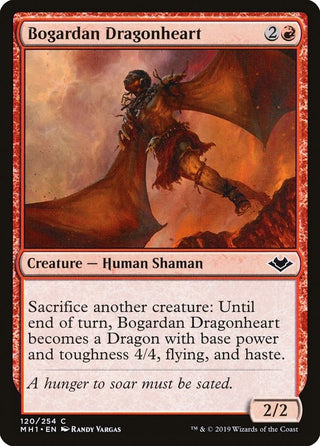 Bogardan Dragonheart (120) [MH1] - MTG Single