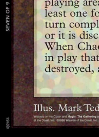 Chaos Orb (7 of 9) (Ultra Pro Puzzle Quest) (1) [MEDIA] - MTG Single