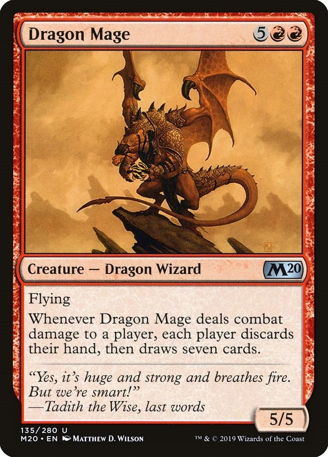 Dragon Mage (135) [M20] - MTG Single