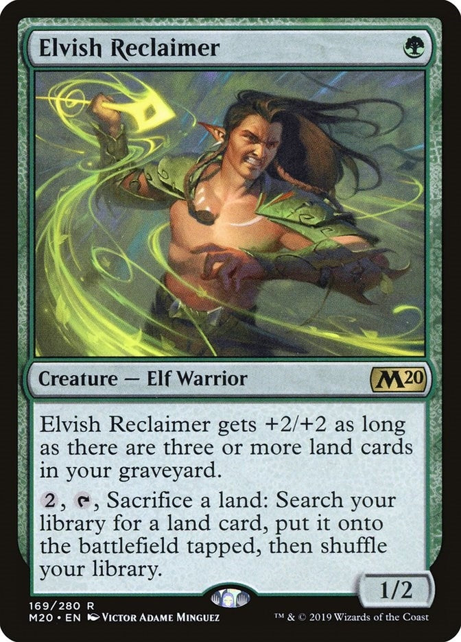 Elvish Reclaimer (169) [M20] - MTG Single