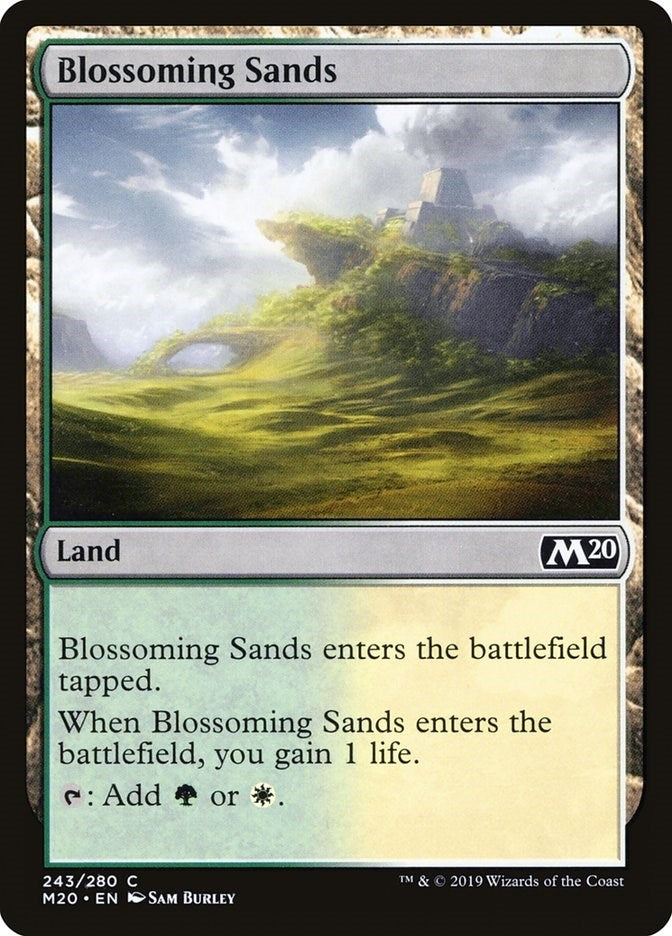 Blossoming Sands (243) [M20] - MTG Single