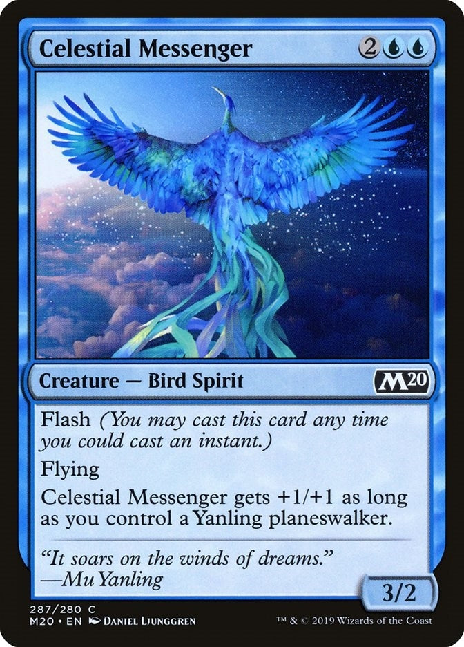 Celestial Messenger (287) [M20] - MTG Single