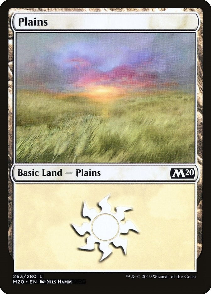 Plains (263) (263) [M20] - MTG Single