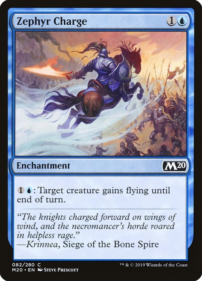 Zephyr Charge (82) [M20] - MTG Single