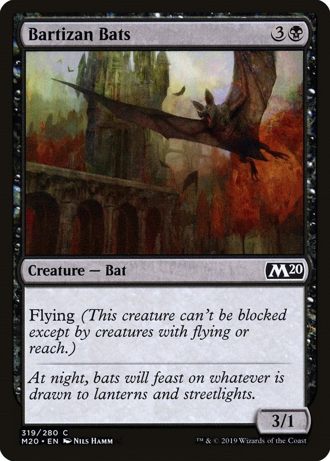 Bartizan Bats (319) [M20] - MTG Single