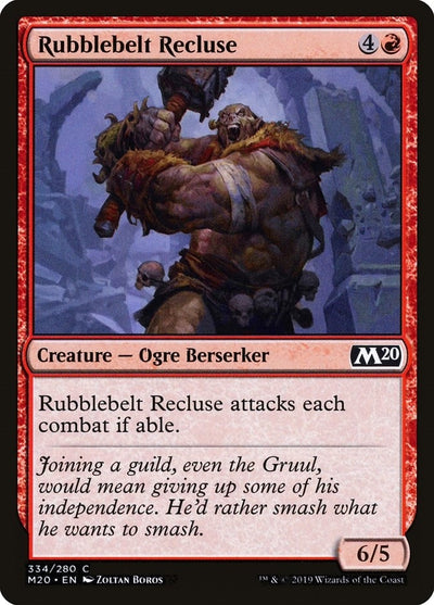 Rubblebelt Recluse (334) [M20]