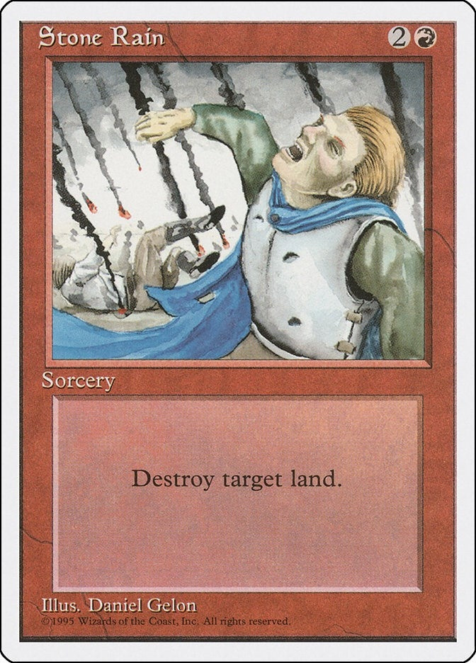 Stone Rain [4ED] - MTG Single