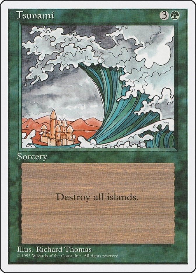 Tsunami (162) [4ED] - MTG Single