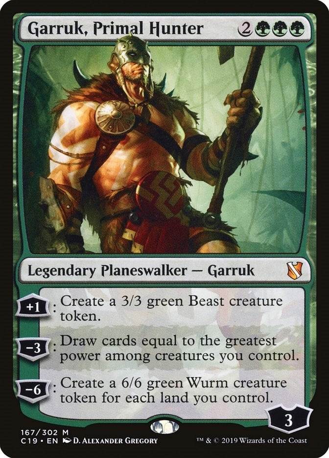 Garruk Primal Hunter (167) [C19] - MTG Single