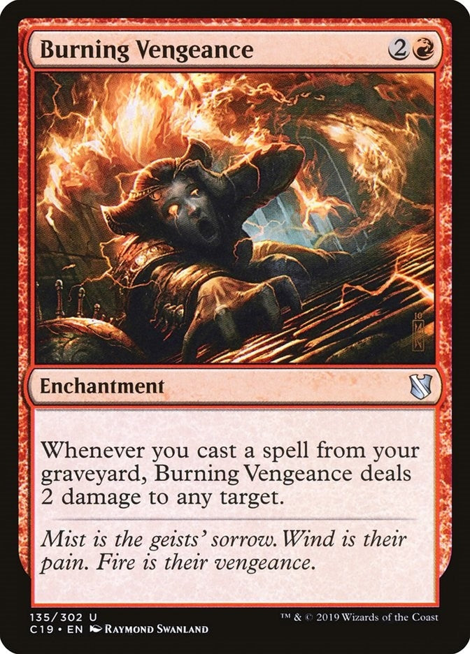 Burning Vengeance (135) [C19] - MTG Single